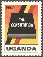 Uganda Scott 1472-4 MNH (Set)